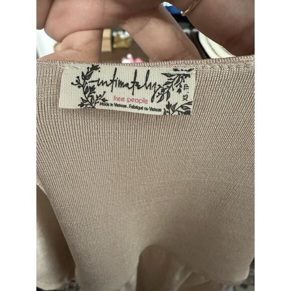 Free People Intimately x Revolve Turnt Bodysuit In Blossom Pearl Size XS - Picture 7 of 8